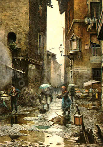 Via della Lungaretta
ルンガレッタ通り