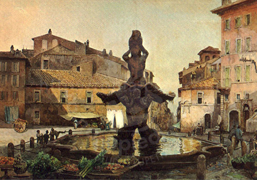 Piazza Barberini
バルベリーニ広場