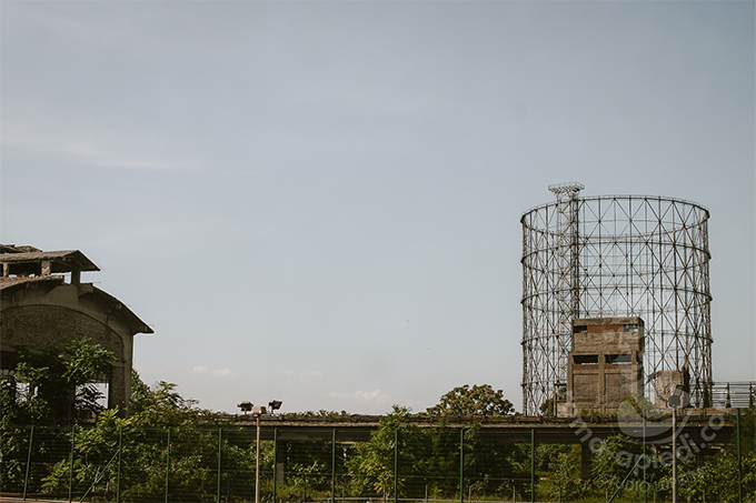 火力発電所跡地