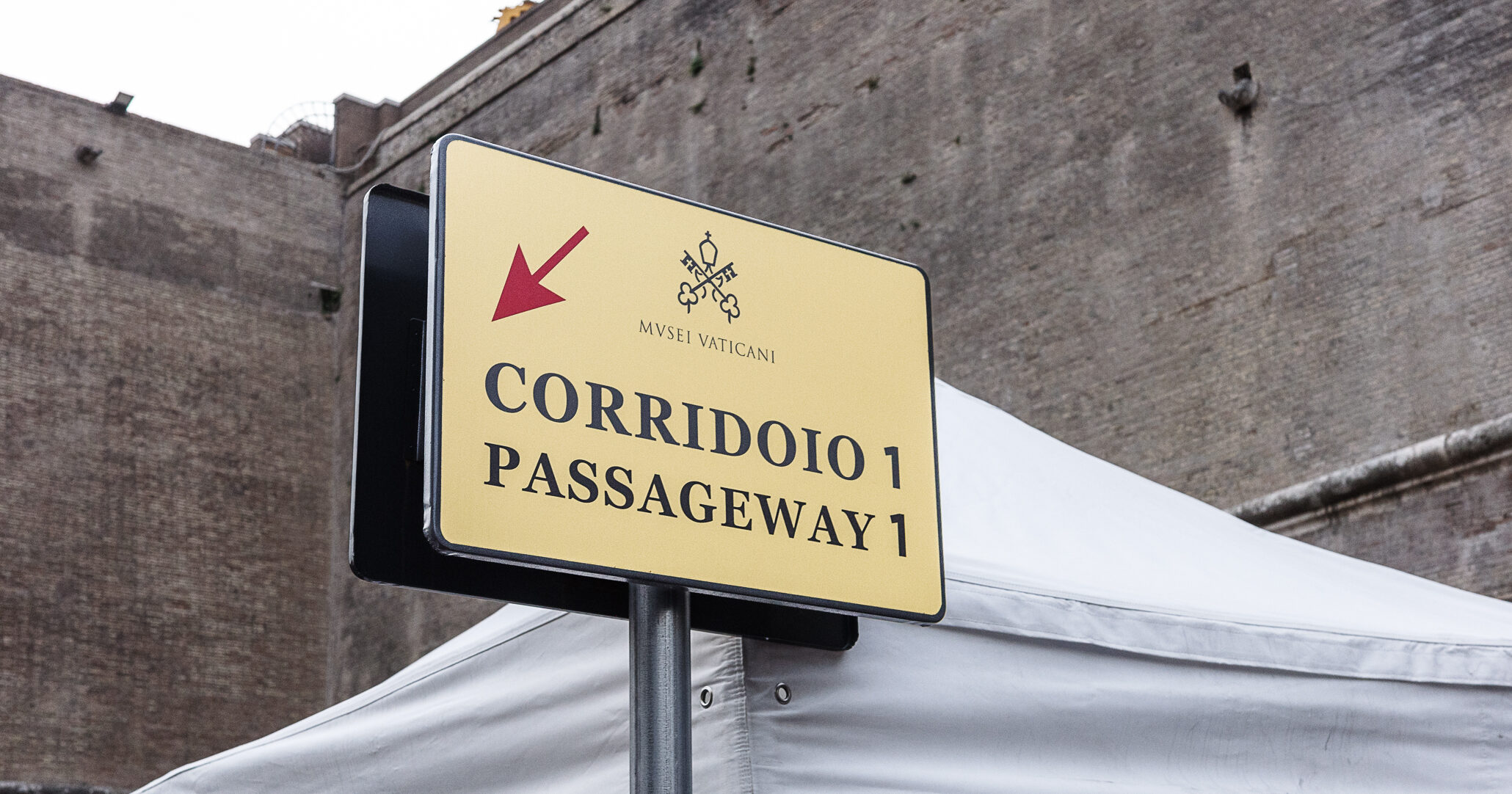 ヴァチカン美術館入口