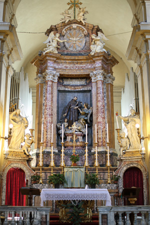 祭壇の聖フランチェスコ