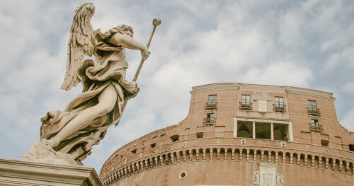 ハドリアヌス帝霊廟のサンタンジェロ城